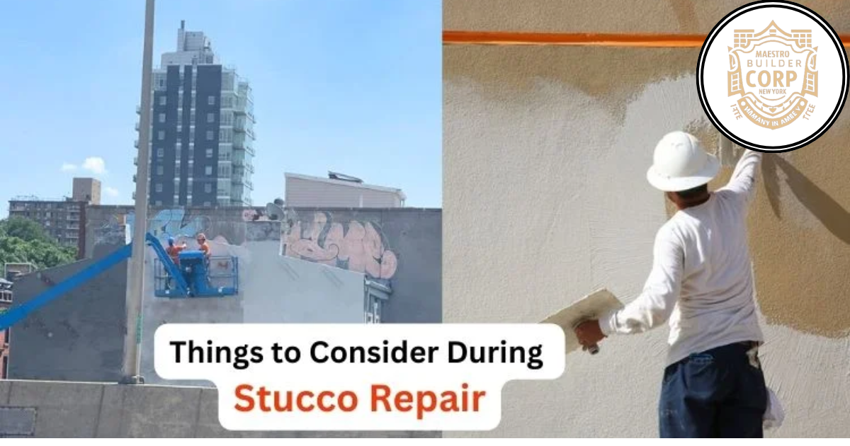 Things to Consider During Stucco Repair